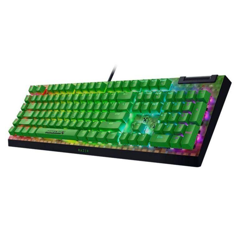 Teclado Mecánico Razer BlackWidow V4 X Minecraft 100% RGB-3