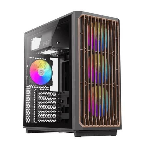Gabinete Gamemax F45 BW - ATX Mid Tower Negro-3