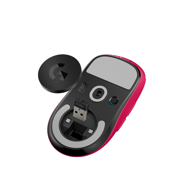 Mouse Logitech Pro X Superlight Magenta Wireless-6