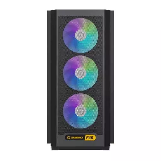 Gabinete Gamemax F46 BK ATX Negro-2