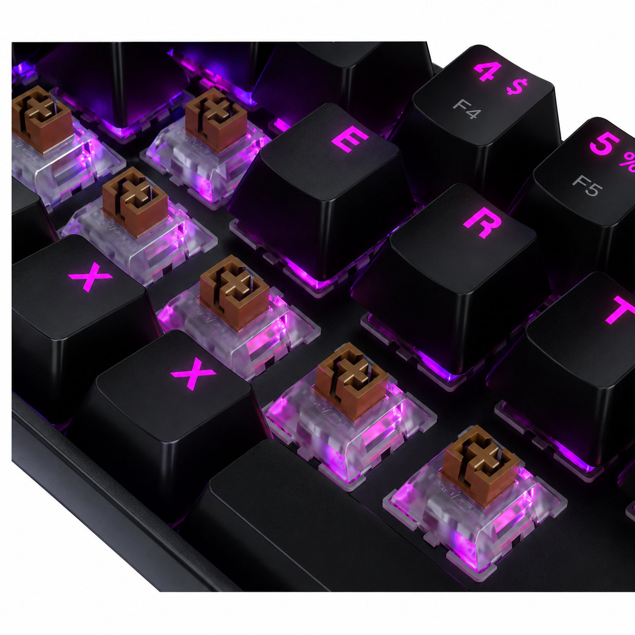 Teclado Mecánico Redragon Dragonborn K630 Brown 60% RGB-2