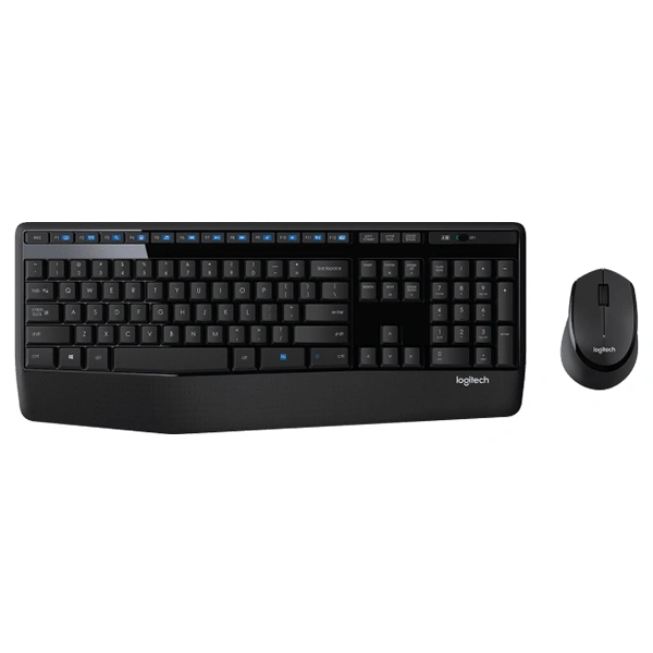 Combo Logitech MK345 Black Teclado (Es) + Mouse Wireless-0
