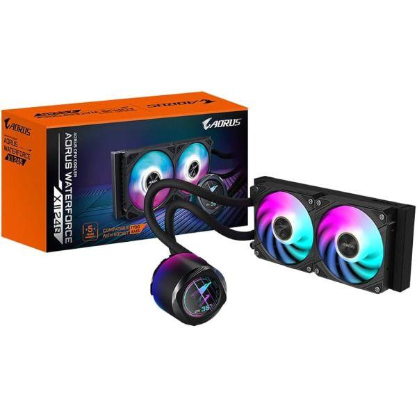 Ventilador AORUS WATERFORCE II 240 ARGB LCD Intel LGA1851-0