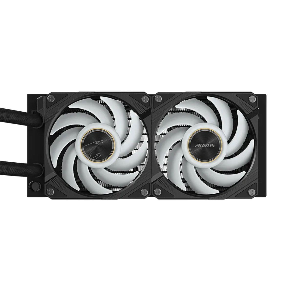 Ventilador AORUS WATERFORCE II 240 ARGB LCD Intel LGA1851-2