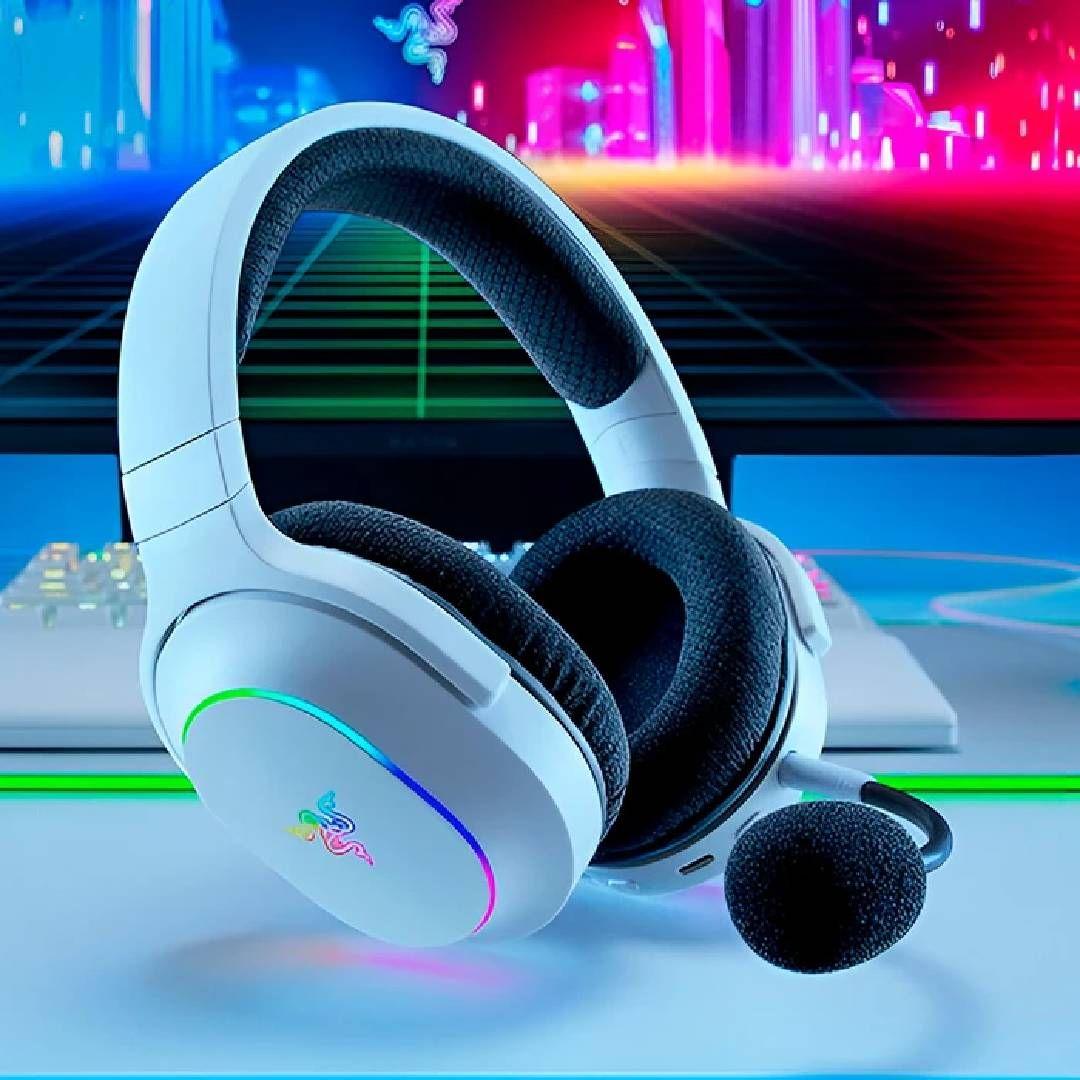 Audífonos Gamer RAZER Barracuda Chroma Blanco-3