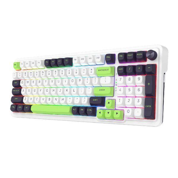Teclado Mecánico Redragon Eisa Wireless Mint Mambo Full Size-3