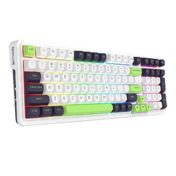 Teclado Mecánico Redragon Eisa Wireless Mint Mambo Full Size-4