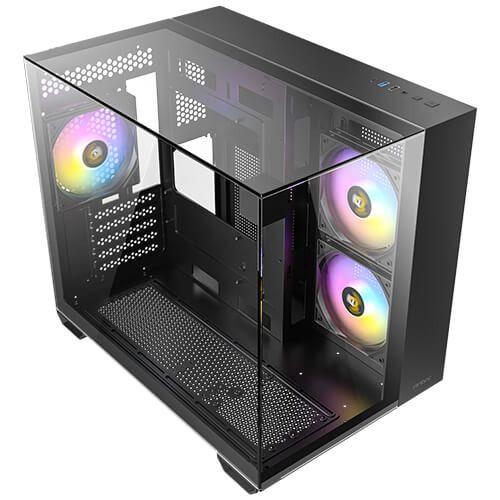 Gabinete NAN Antec CX600M Trio ARGB Mini Tower Negro-5