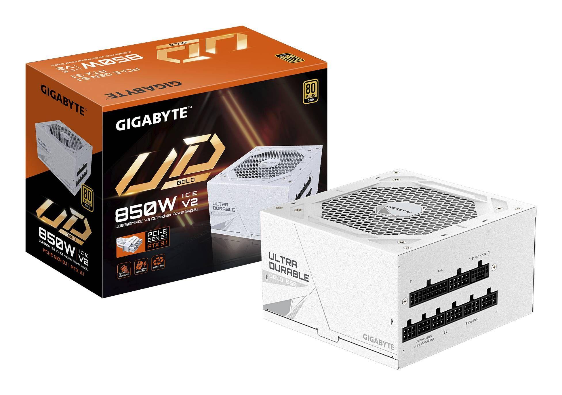 Fuente de Poder Gigabyte UD850GM PG5 V2 ICE 850W 80 Plus-2