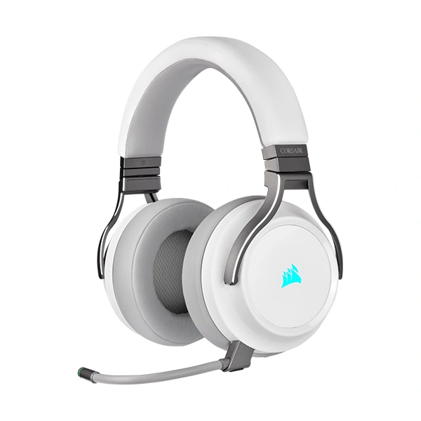Audífono Corsair Virtuoso RGB White Wireless-0