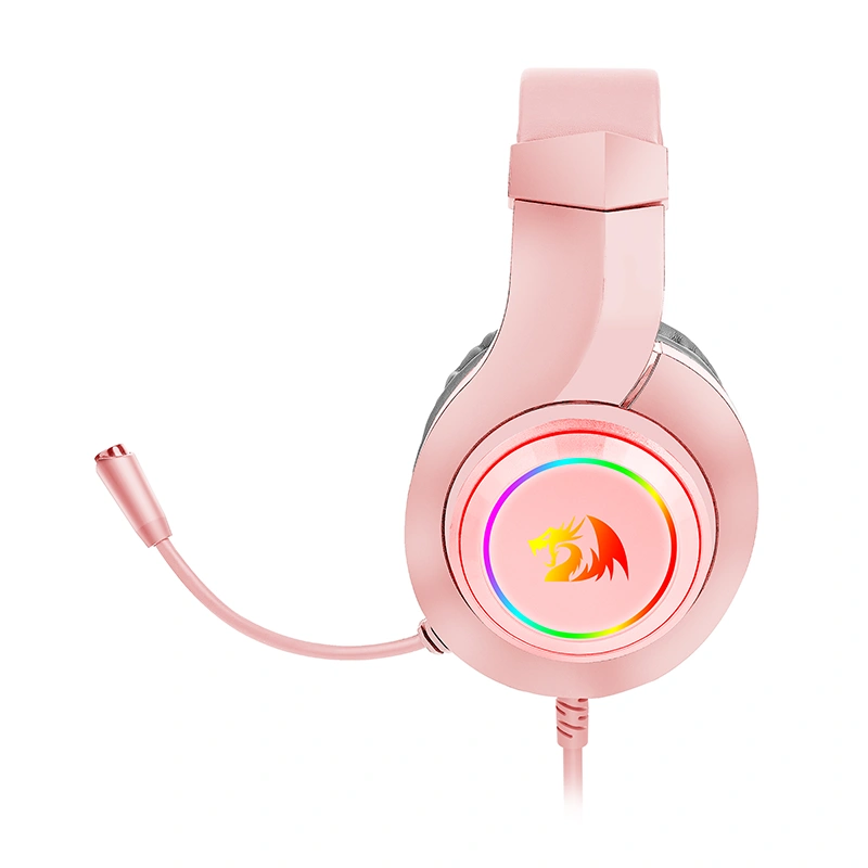 Audífono Redragon H260 Hylas Pink RGB-1