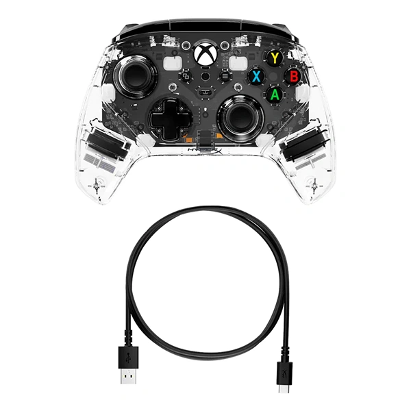 Control HyperX Clutch Gladiate RGB Transparente-4