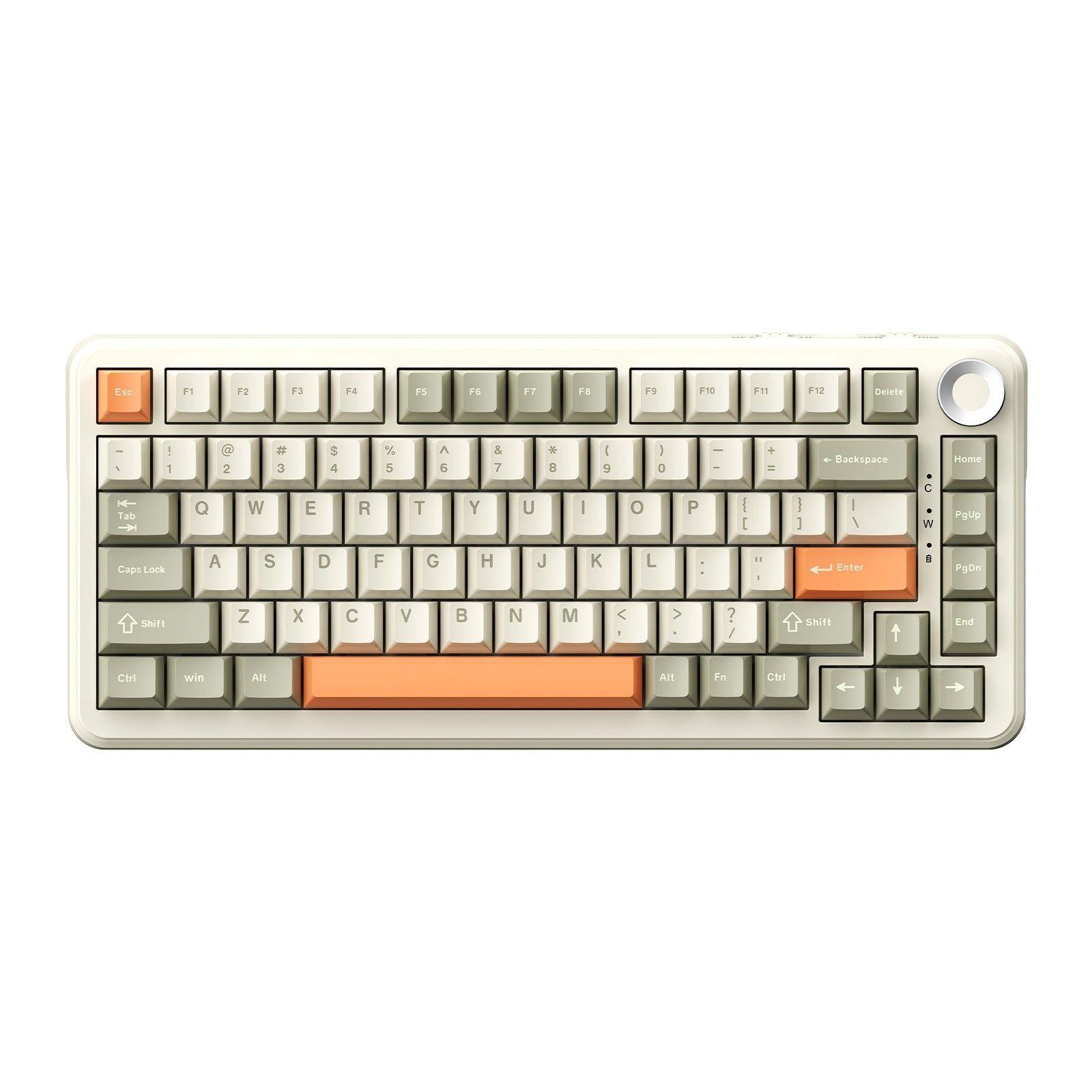 Teclado Magnético Ajazz AK820 MAX 75% RGB Gris-0