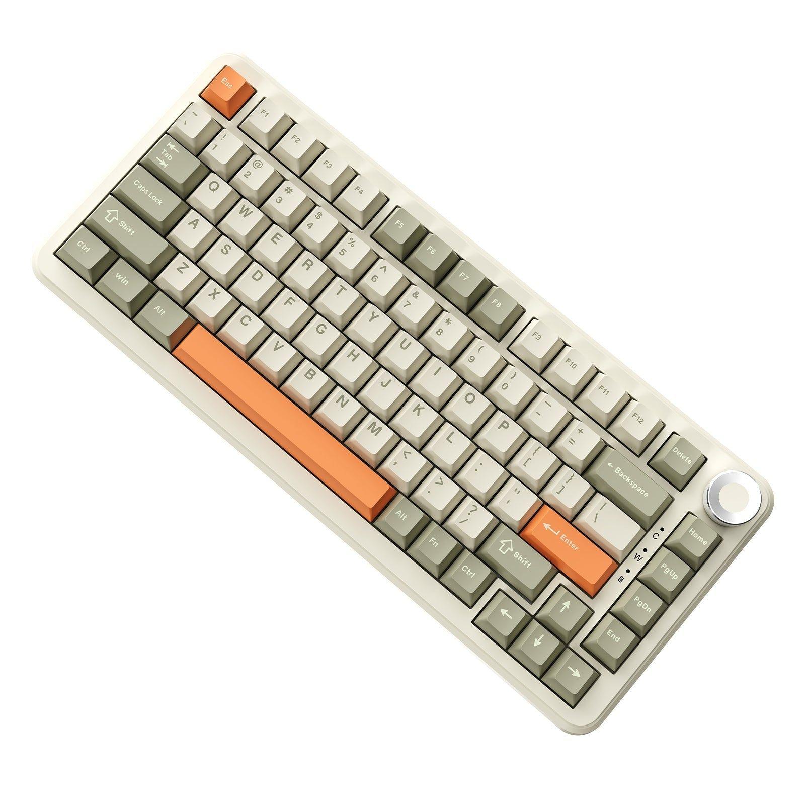 Teclado Magnético Ajazz AK820 MAX 75% RGB Gris-2