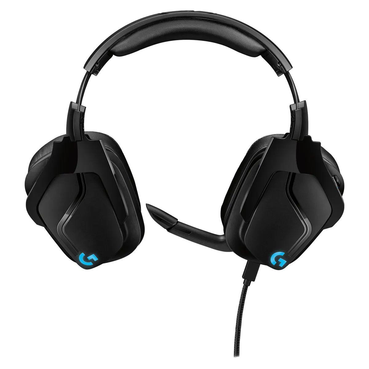 Audífonos Gamer LOGITECH G935 LIGHTSYNC RGB 7.1 Negro-2