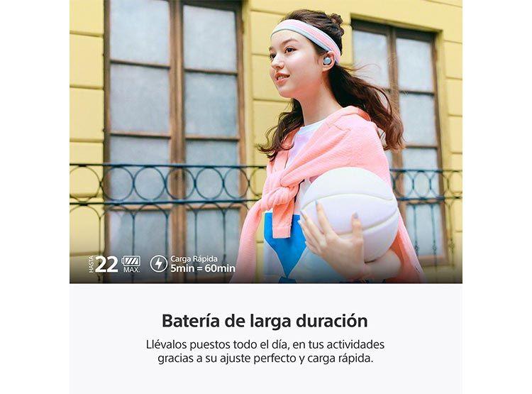 Audífonos Deportivos Sony In-Ear Micrófono Negro-1