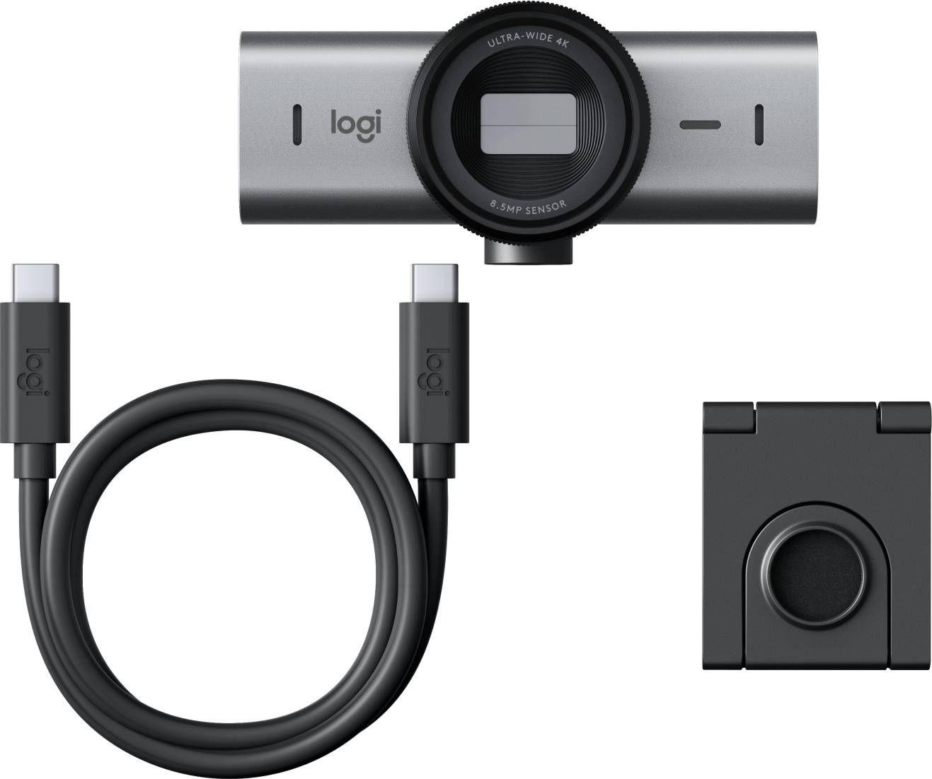 Cámara Web LOGITECH MX Brio Ultra HD 4K USB-C Negro-2