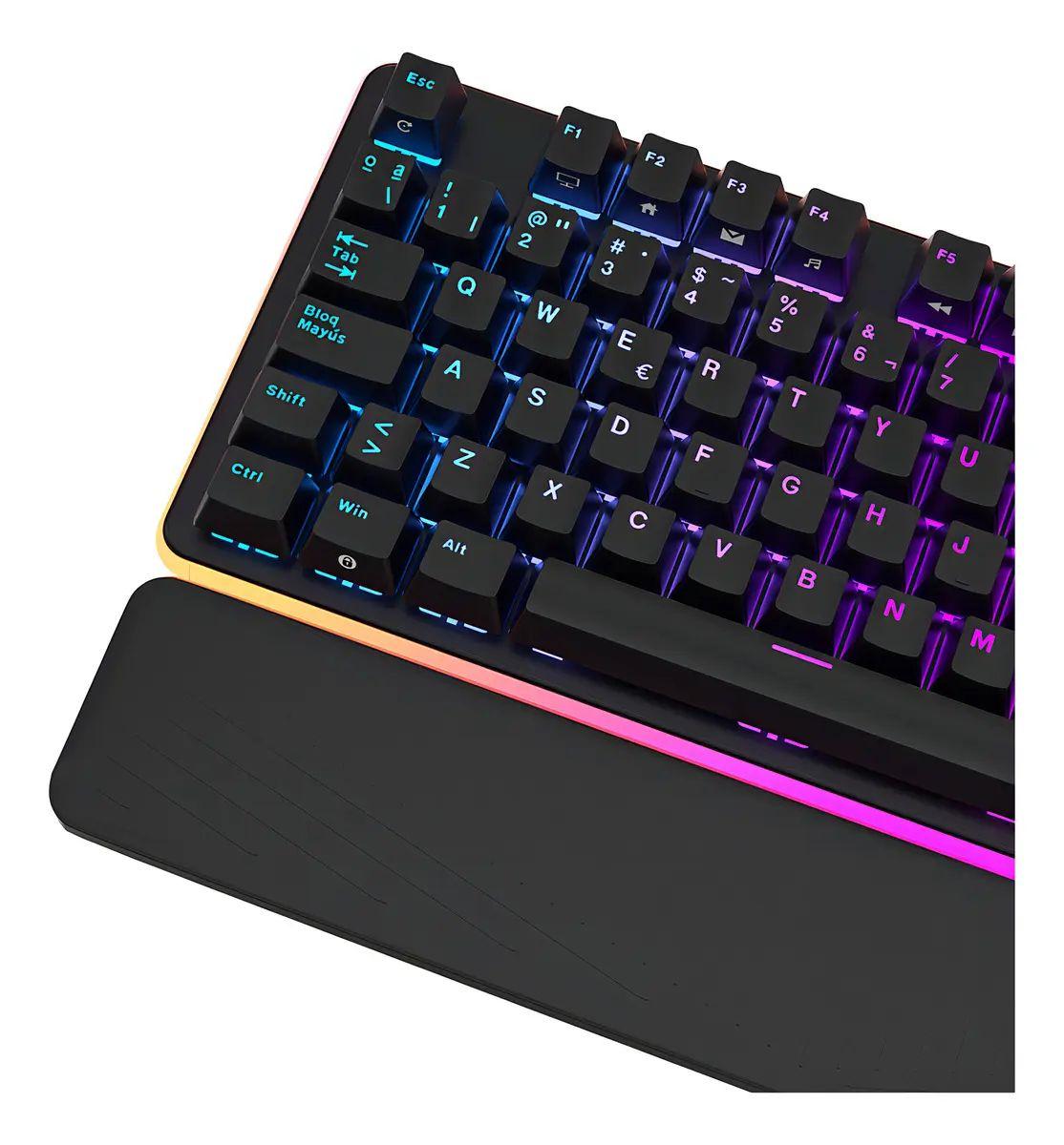 Teclado Mecánico Royal Kludge RK918 Full Size RGB Negro-3