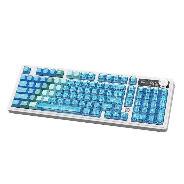 Teclado Mecánico Ajazz AK980 V2 Pro Transparent Full Size-2