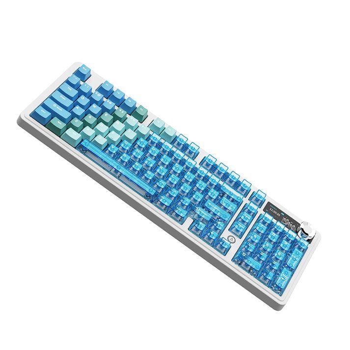 Teclado Mecánico Ajazz AK980 V2 Pro Transparent Full Size-3