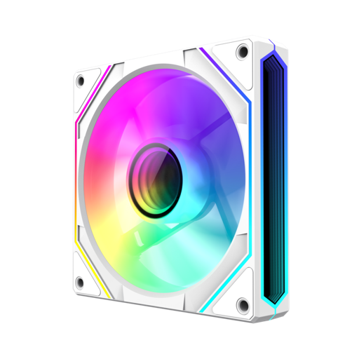 Ventilador Gamemax PC ARGB FN12A S8I 120mm Blanco-3