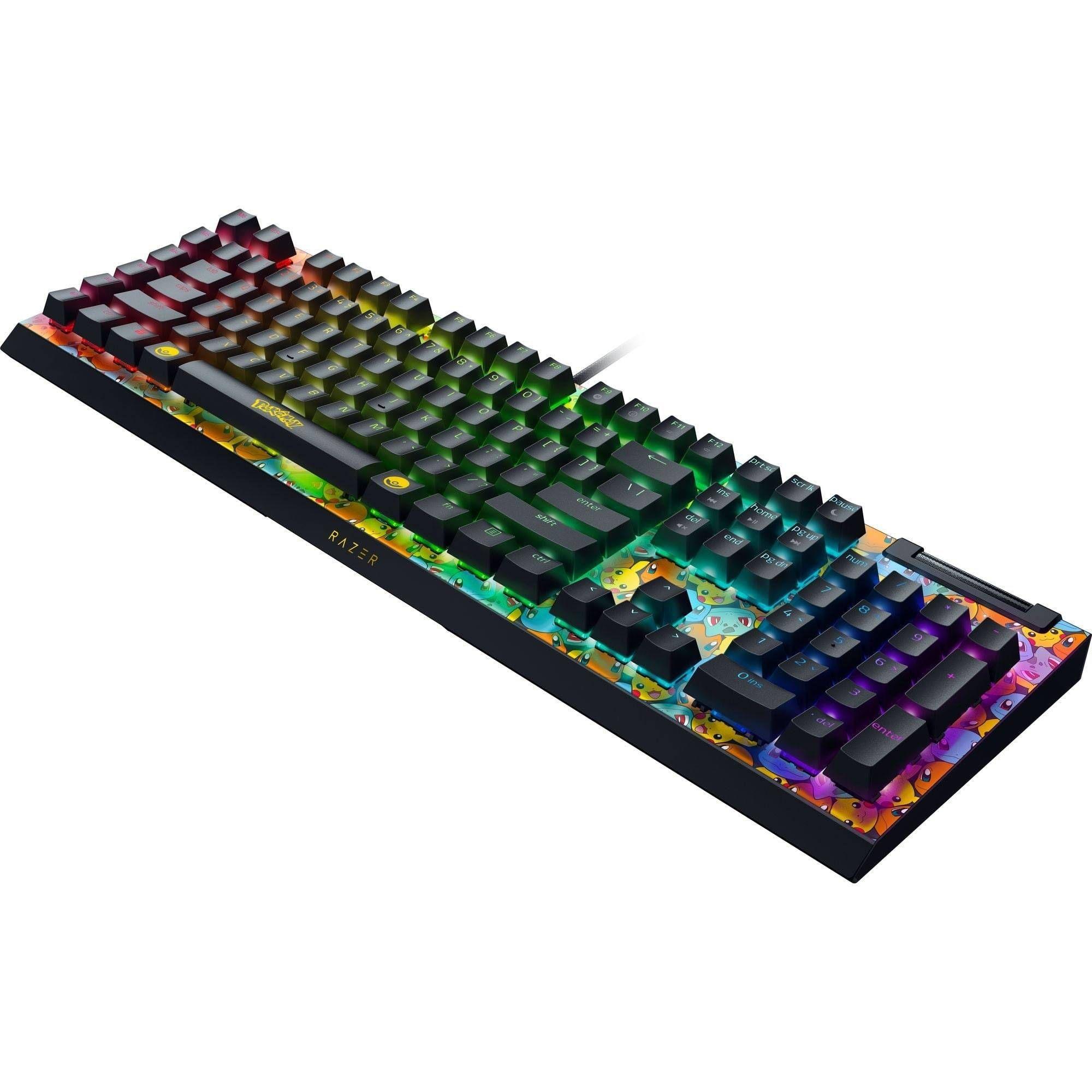 Teclado Mecánico Razer BlackWidow V4 Pokémon Full Size RGB-2