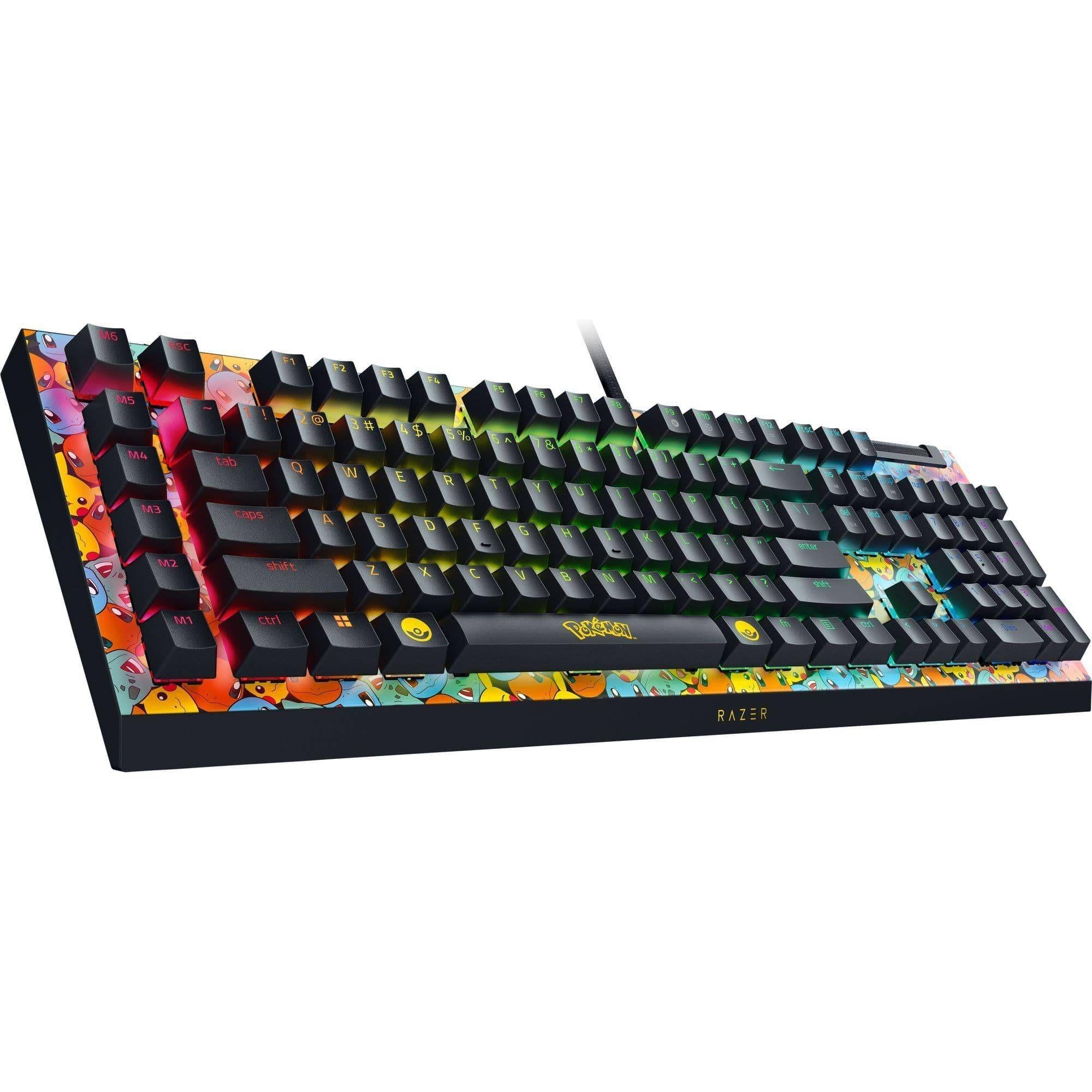 Teclado Mecánico Razer BlackWidow V4 Pokémon Full Size RGB-3