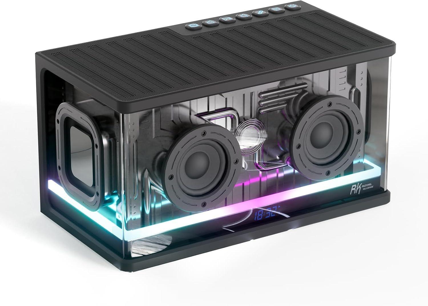 Parlante Royal Kludge RK SH100 40W RGB Negro-0