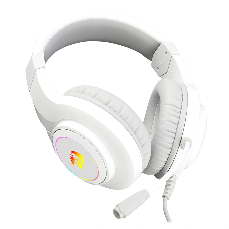 Audífono Redragon H260 Hylas White RGB-4