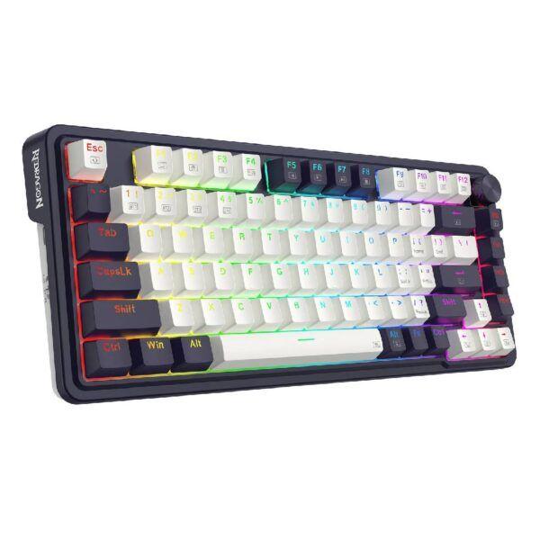Teclado Mecánico Redragon Ucal Pro (ES) Mount 75% RGB Rojo-2