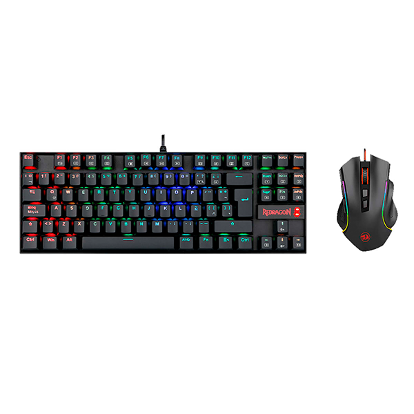 Combo Redragon K552RGB-BA Switch Blue-0