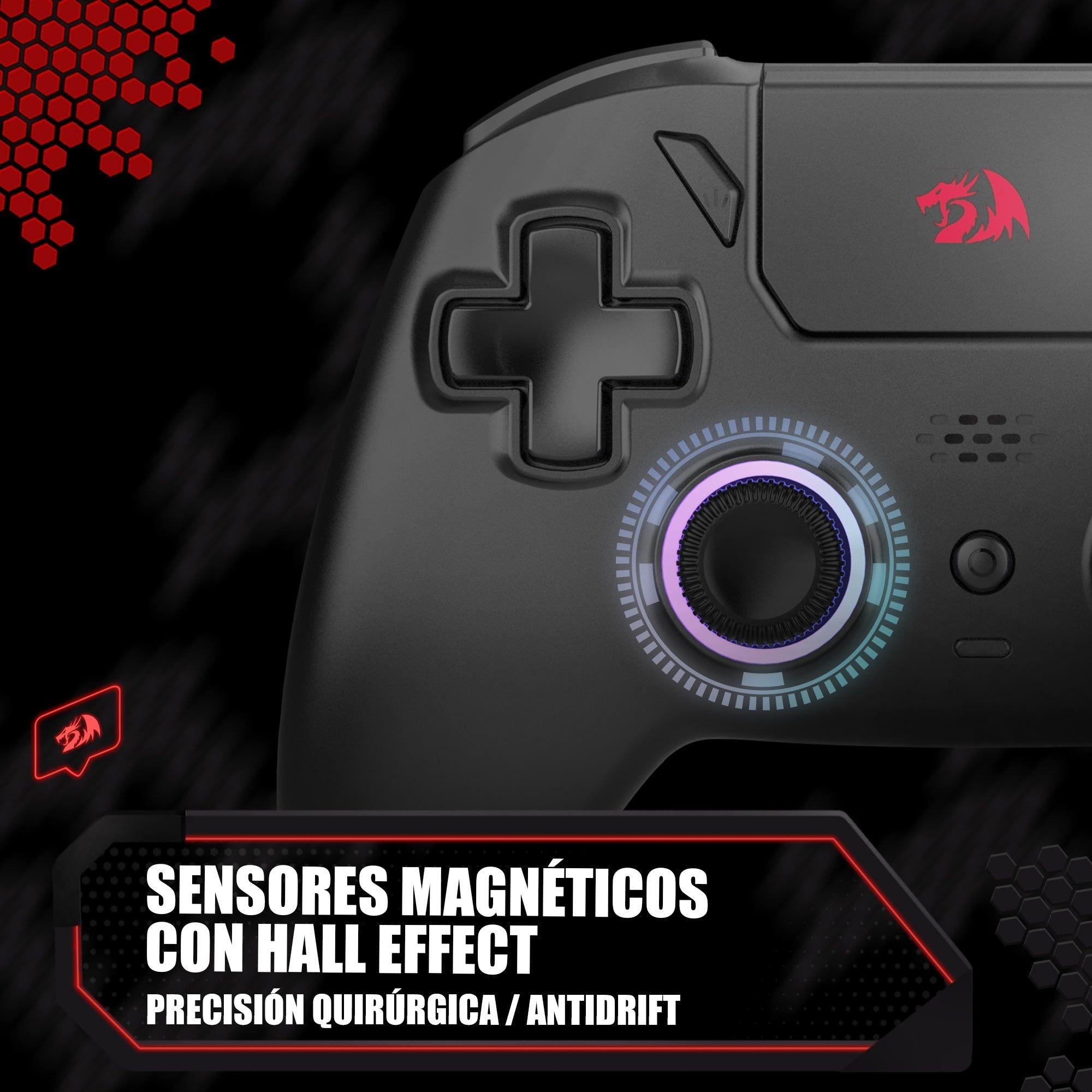 Control Gamer Redragon Darkflame G820 Hall Effect Bluetooth-5