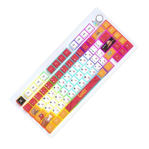 Teclado Mecánico Fantech MK921 ARGB QMK 80% RGB Negro-2