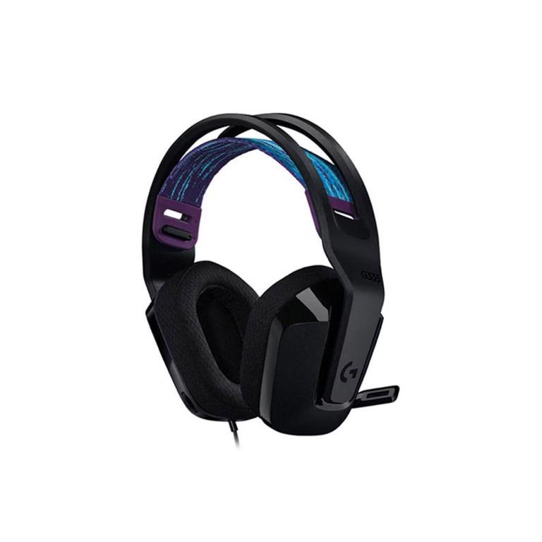Audífonos Gamer LOGITECH G335 Micrófono Flip-to-Mute Jack-6