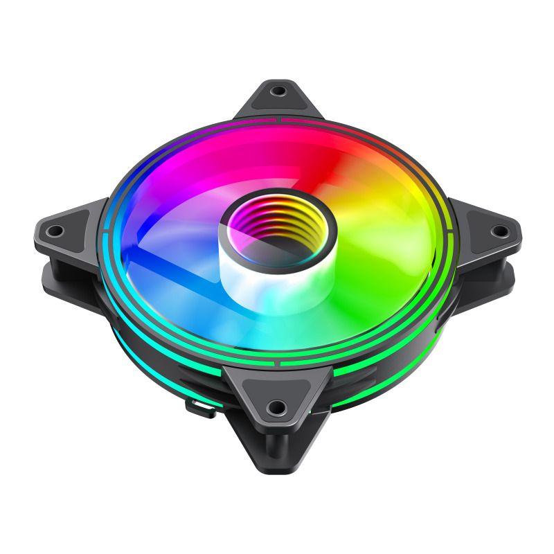 Ventilador Gamemax FN-12RAINBOW-Q-INFINITY 120mm ARGB Infin-4