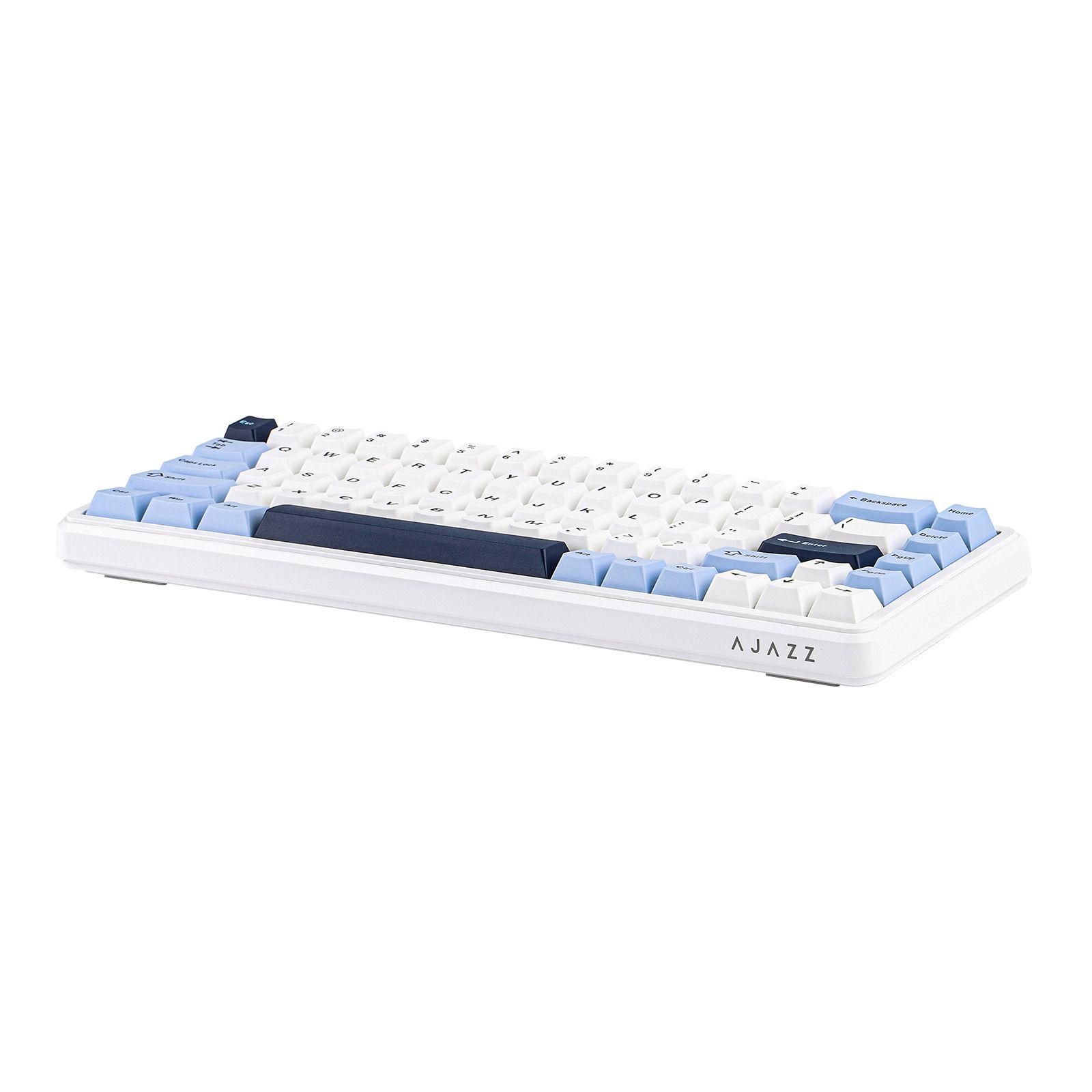Teclado Magnético Ajazz AK680 MAX Full Size RGB Blanco-4