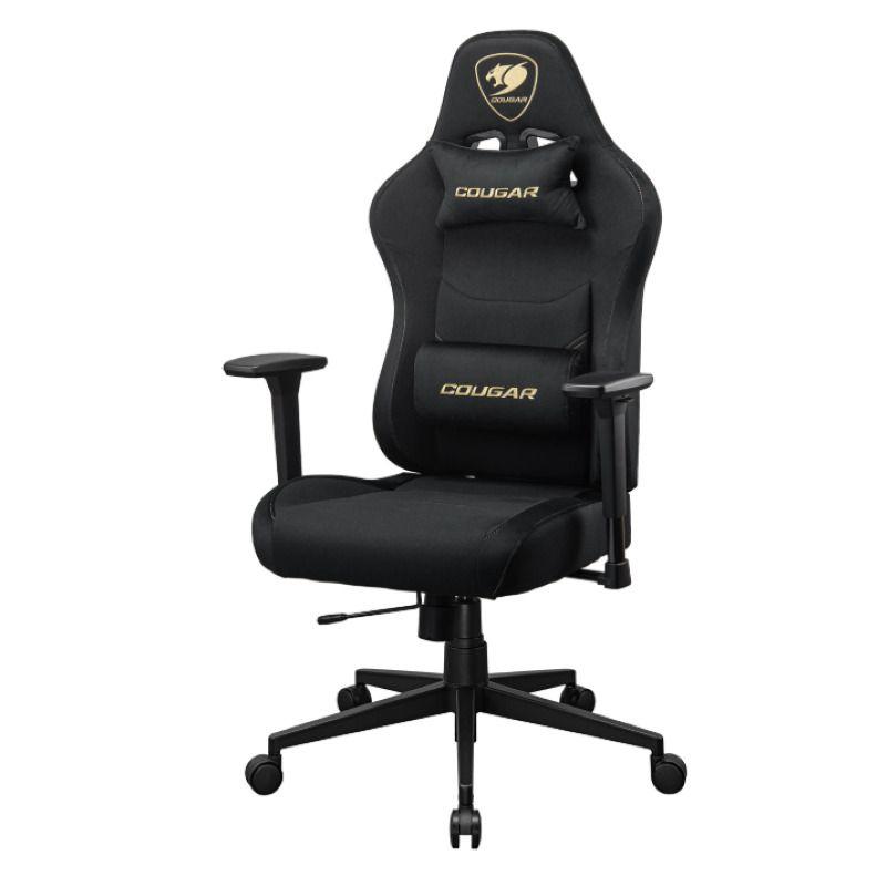 Silla Gamer Cougar Pryme F de Tela Dorado-4