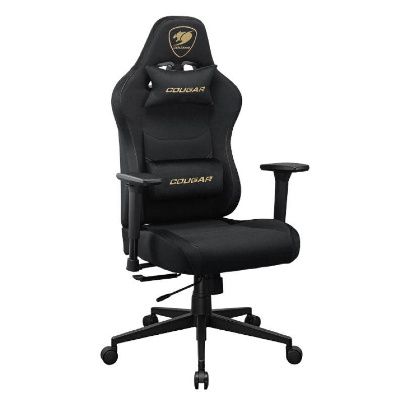 Silla Gamer Cougar Pryme F de Tela Dorado-5