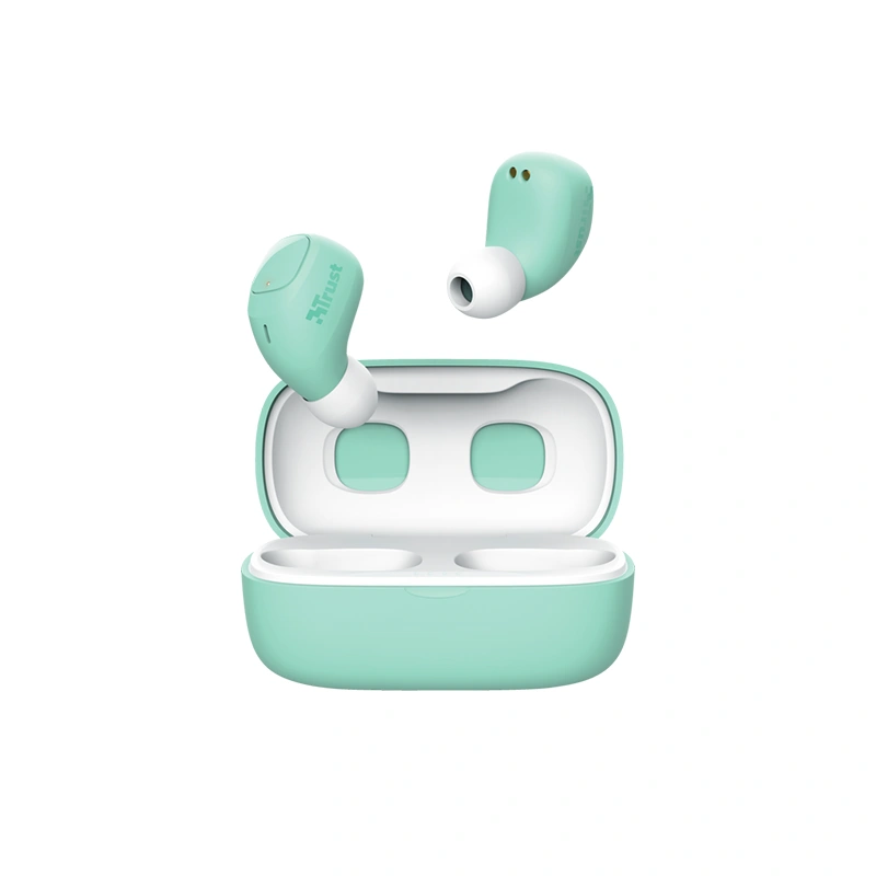 Audífono Bluetooth Trust Nika Compact Mint-0