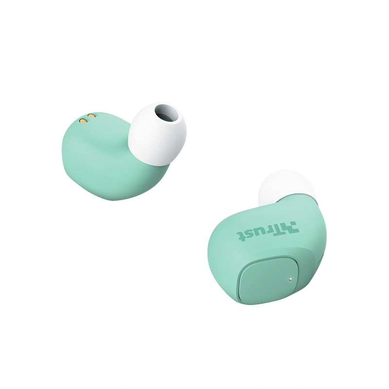 Audífono Bluetooth Trust Nika Compact Mint-4