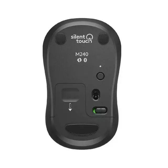 Mouse LOGITECH Bluetooth M240 for Business Grafito Negro-3