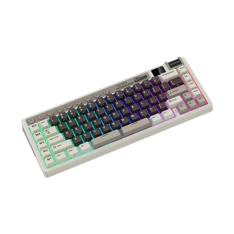 Teclado Mecánico Royal Kludge M70 Wireless Pantalla RGB-2
