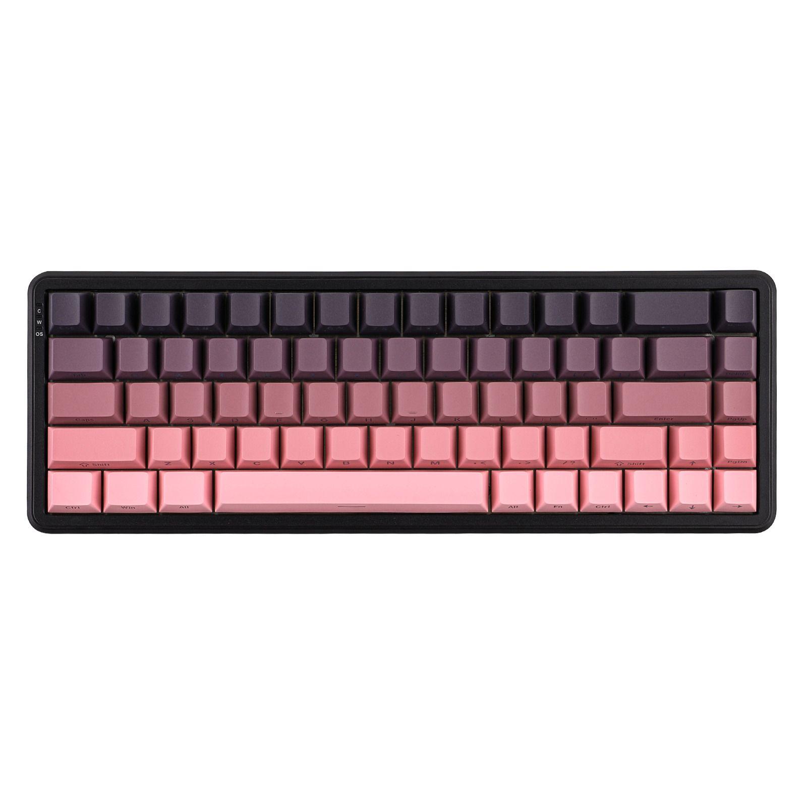 Teclado Magnético Ajazz AK680 MAX Full Size RGB Rosado-0