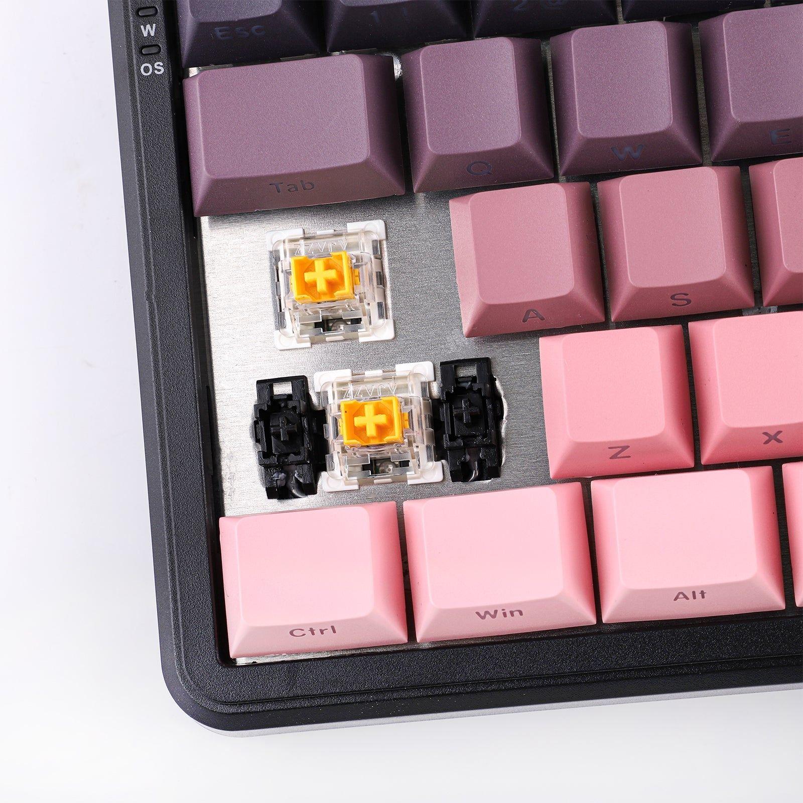 Teclado Magnético Ajazz AK680 MAX Full Size RGB Rosado-7