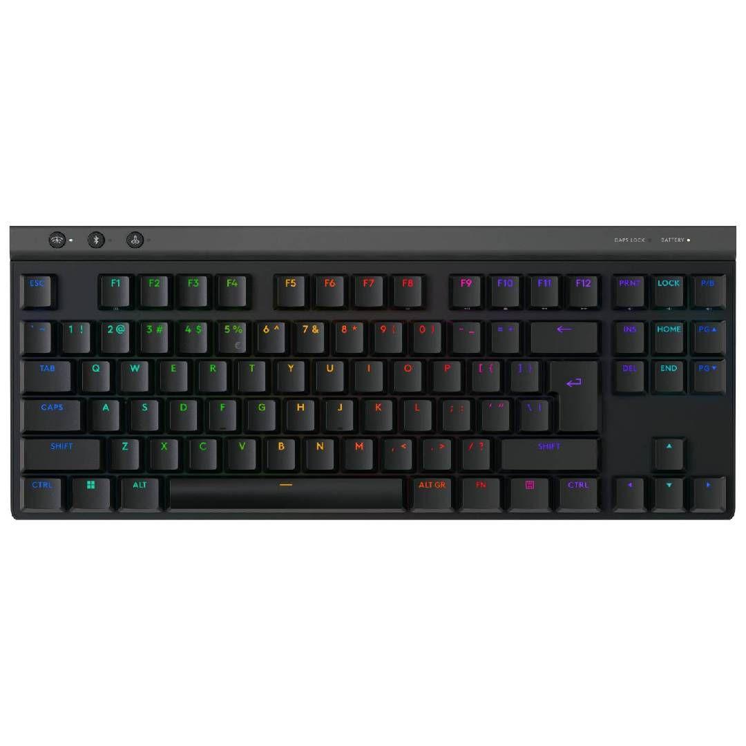 Teclado Mecánico Logitech G515 LIGHTSPEED Low 80% RGB Negro-0