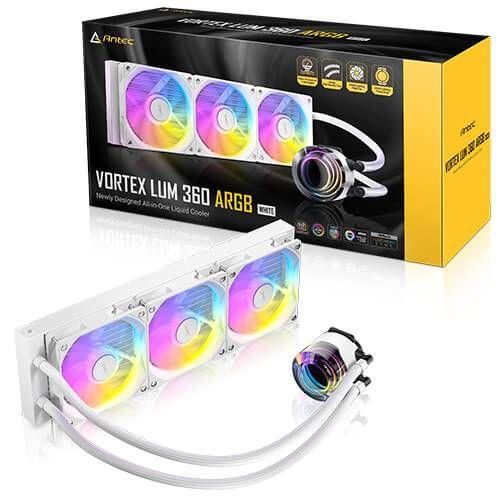 Ventilador Antec AIO 360mm Blanco-7