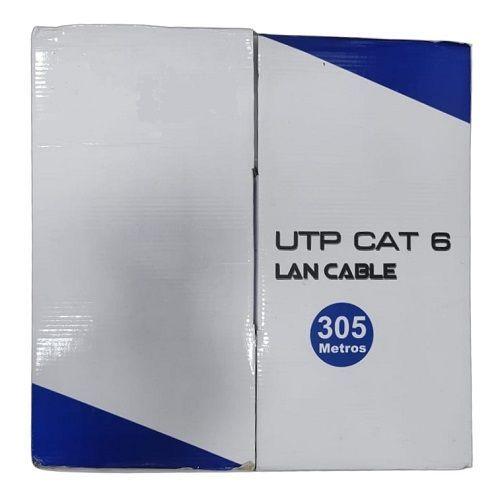 Cable UTP cat6 interior 100% cobre, caja 305 mts.-1