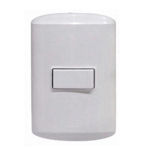 Interruptor 9/12 armado 10A 250V Modus Plus 1100 BN-0