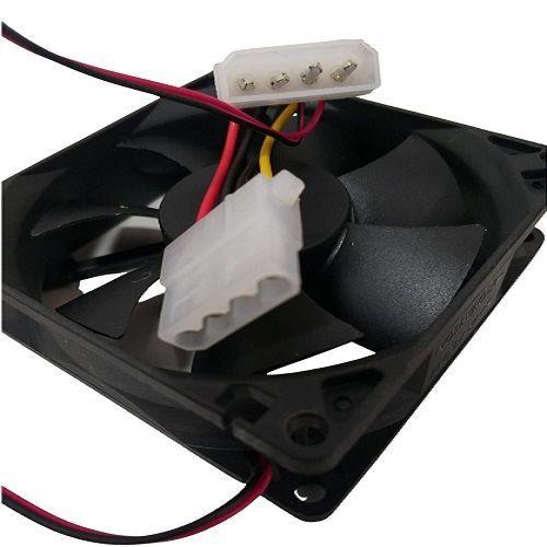 Ventilador de 8cm X 8cm color Negro-1