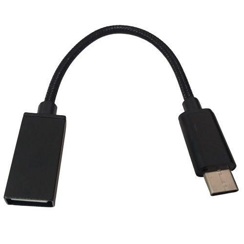 Adaptador o cable OTG  USB C a conexión USB Hembra-0